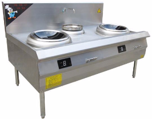 電磁雙炒單溫小炒灶-商用電磁灶-上海廚具/上海食堂設備/德赢vwin赞助ac米兰/上海不鏽鋼廚房設備/上海酒店廚房設備